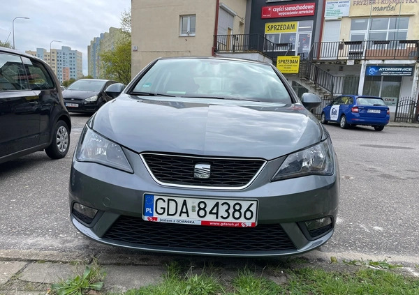 Seat Ibiza cena 20000 przebieg: 102700, rok produkcji 2012 z Gdańsk małe 106